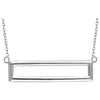 Rectangle Bar Necklace - Robere's Jewelry