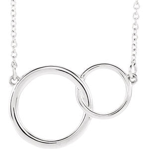 Interlocking Circle Necklace - Robere's Jewelry