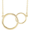 Interlocking Circle Necklace - Robere's Jewelry